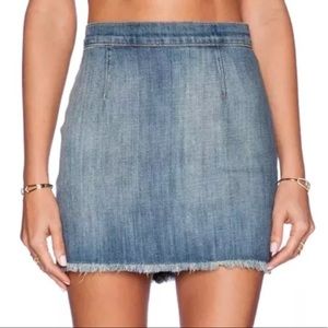 Current Elliott Jeans mini Denim skirt NWT SZ 29